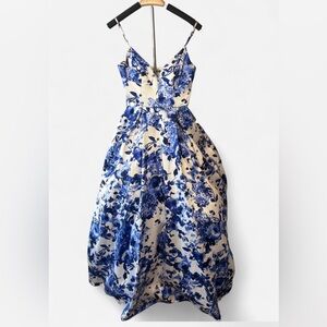 Windsor Blue and White Floral Dress